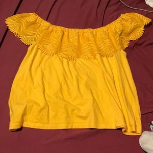 Off the shoulder top